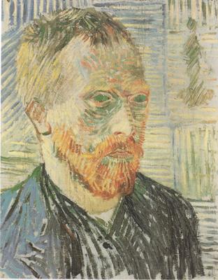 Vincent Van Gogh Self-Portrait with a Japanese Print (nn04) Norge oil painting art